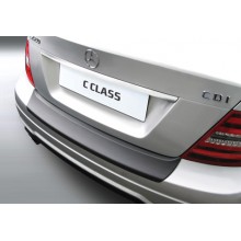 Накладка на задний бампер Mercedes C Class W204 AMG (2011-2012)